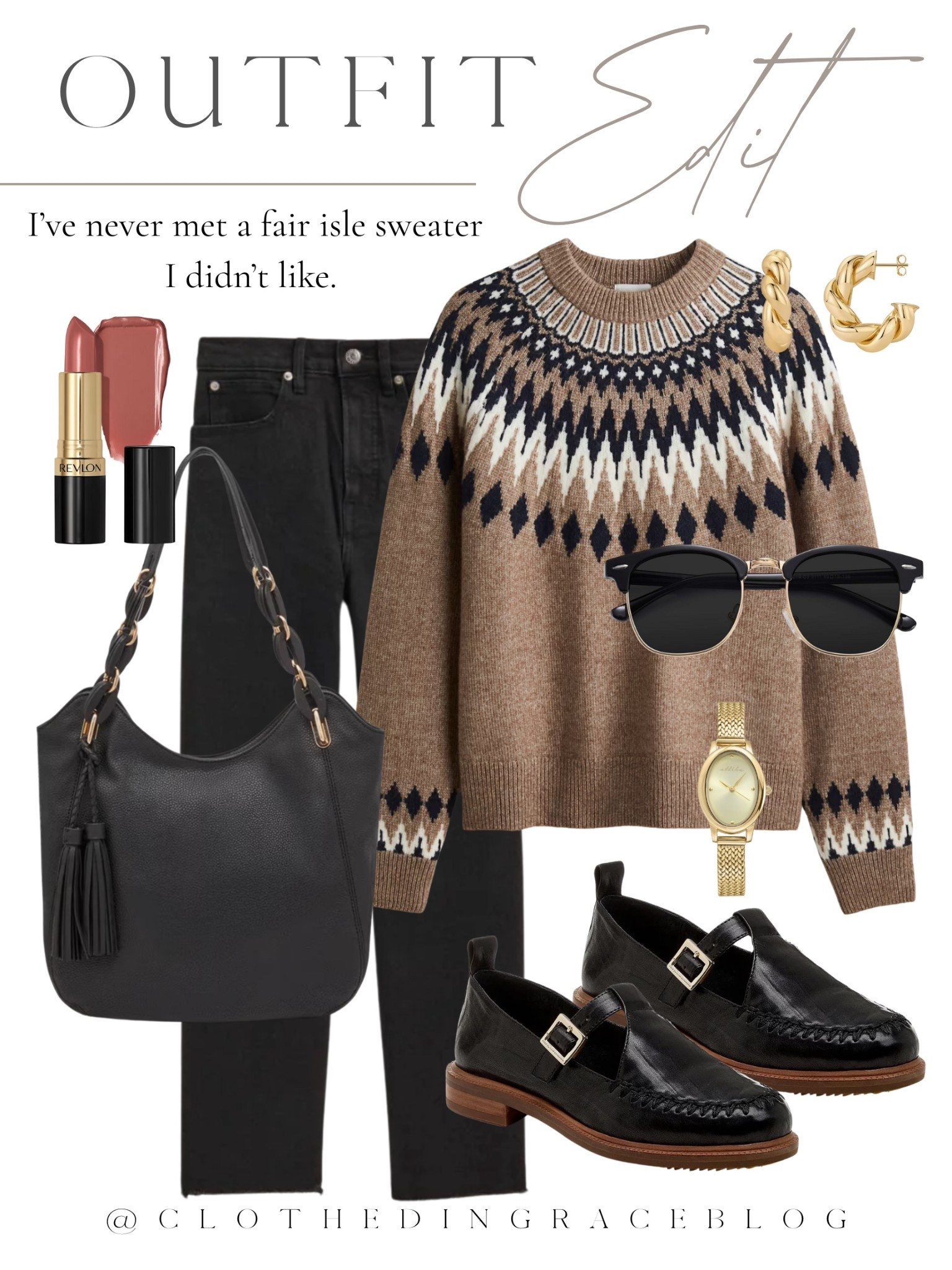 Loving this sweater and shoe combo 😍