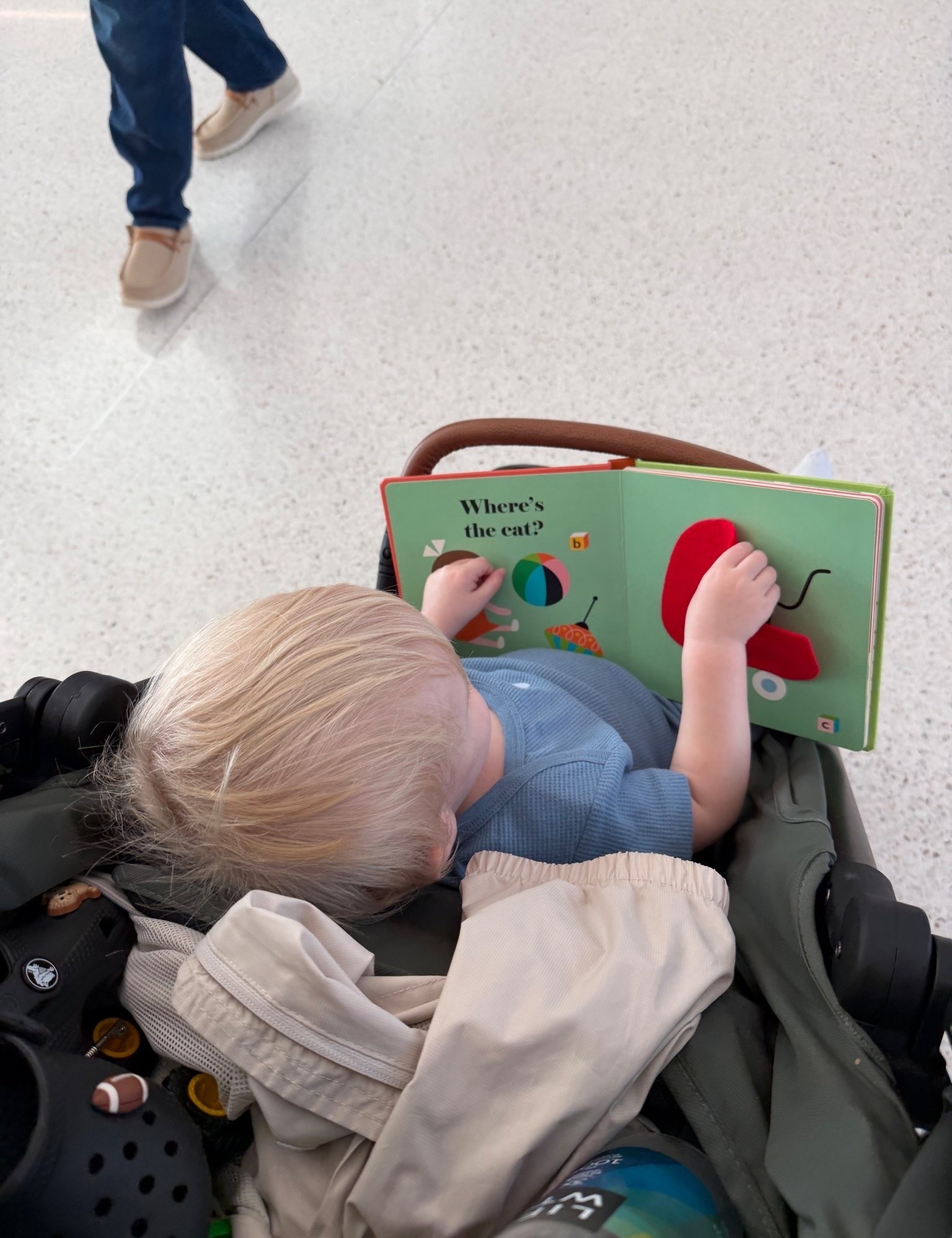 Found this book at the airport and it was an instant hit for Ollie. Kept him occupied and calmed him down during his fits. Found it and many others on Amazon! 

#LTKmomlife #LTKTravel #LTKBaby