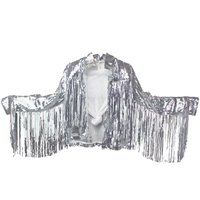 Silver Sequined Fringe Bolero Jacket Dolly Cowboy Western Statement Piece | Etsy (US)