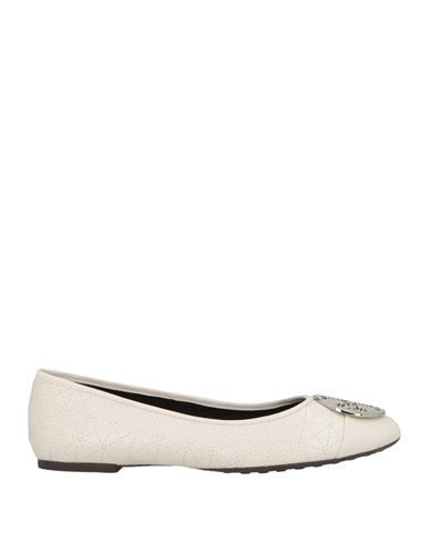 Tory Burch Woman Ballet flats Ivory Size 6 Goat skin | YOOX (US)