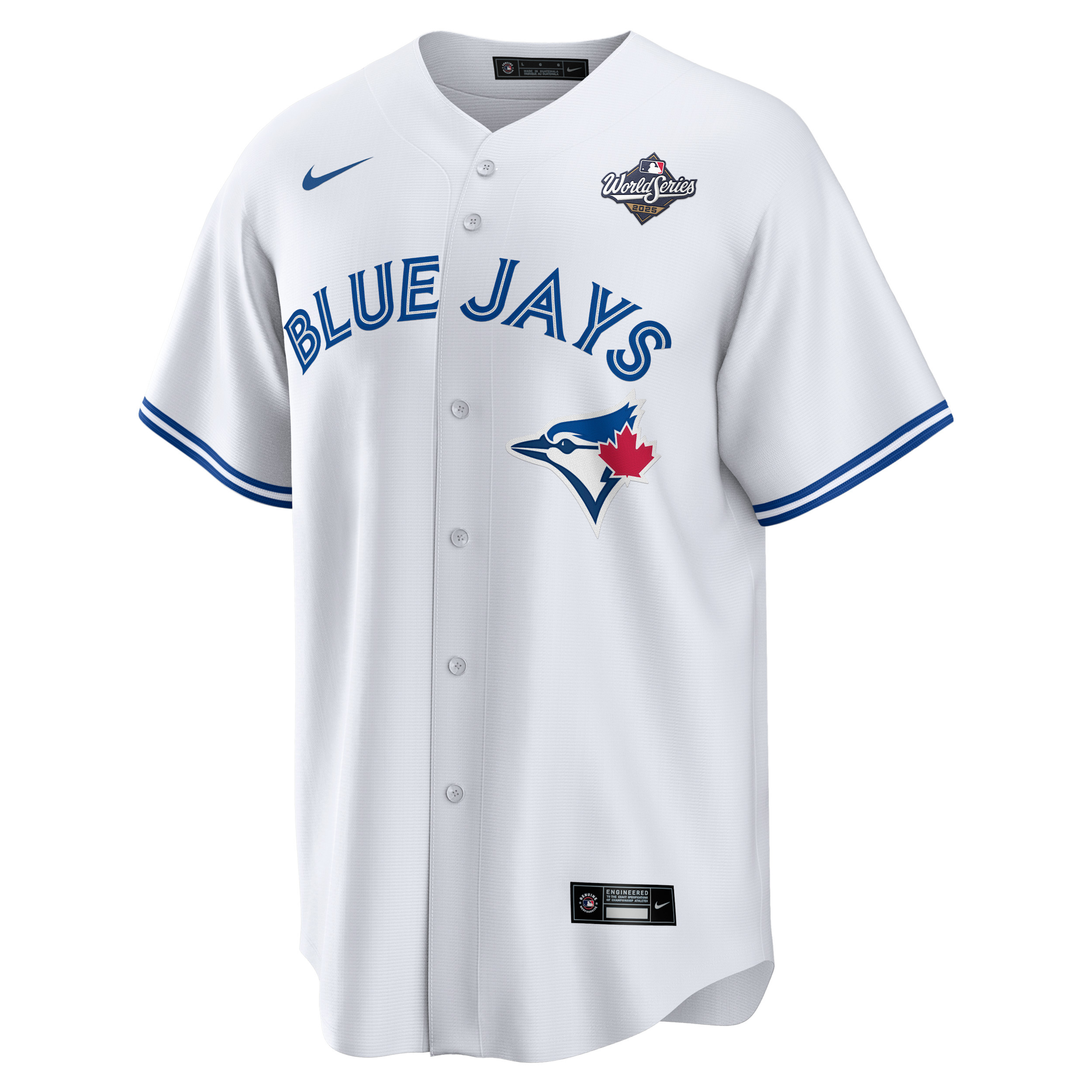 Toronto Blue Jays 2025 World Series Participant Nike Men's MLB Replica Jersey in White | T770TOWHTRW-GA3 | Nike (US)