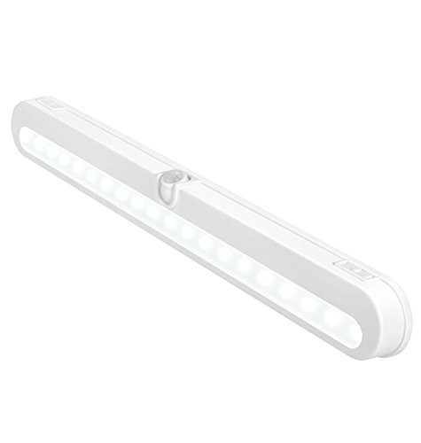 T01L LED Closet Light - BLS Super Bright 20 LED Under Cabinet Lighting Battery Powered/DC Input W... | Amazon (US)