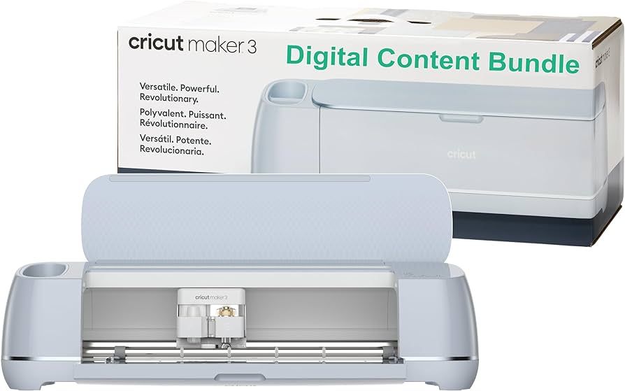 Cricut Maker 3 & Digital Content Library Bundle - Includes 30 images in Design Space App - Smart ... | Amazon (US)