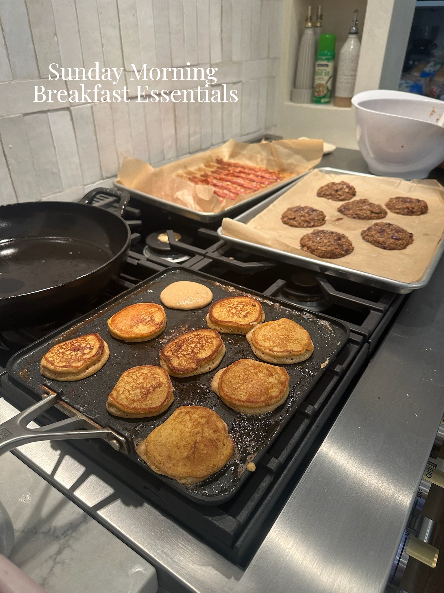 every kitchen essential i use for a big sunday breakfast! #kitchenmusthaves #pancakes #griddle 

#LTKGiftGuide #LTKHome #LTKHoliday