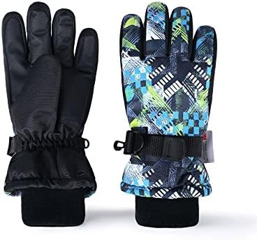 Kids Winter Ski Gloves 3M Thinsulate Warm Snow Gloves Waterproof Cold Weather Ski Gloves for Boys... | Amazon (US)
