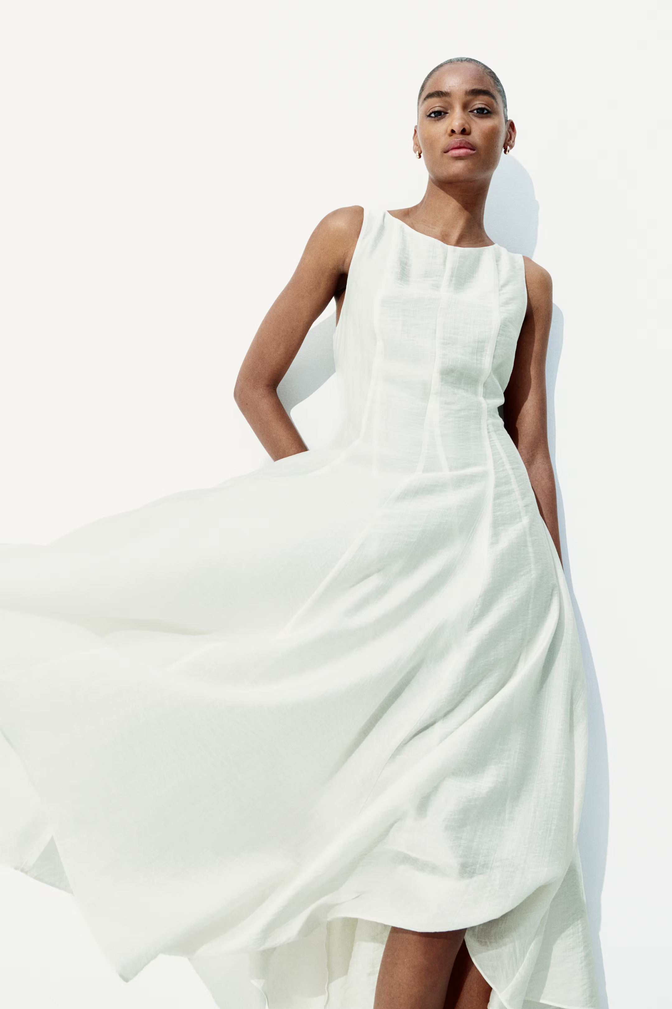 Asymmetric-Hem Dress | H&M (US + CA)