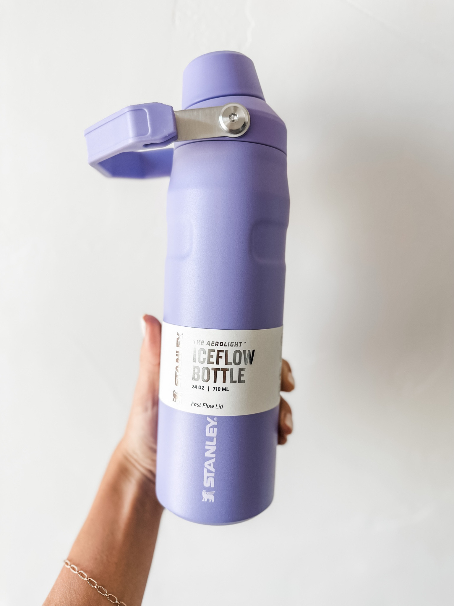 The new Stanley ice flow (fast flow lid) come sun 4 sizes. 16 oz, 24 oz, 36 oz, and 50 oz! Keeps your drink cold but is so light weight!! I love it! #stanleypartner 

#LTKunder50 #LTKFind