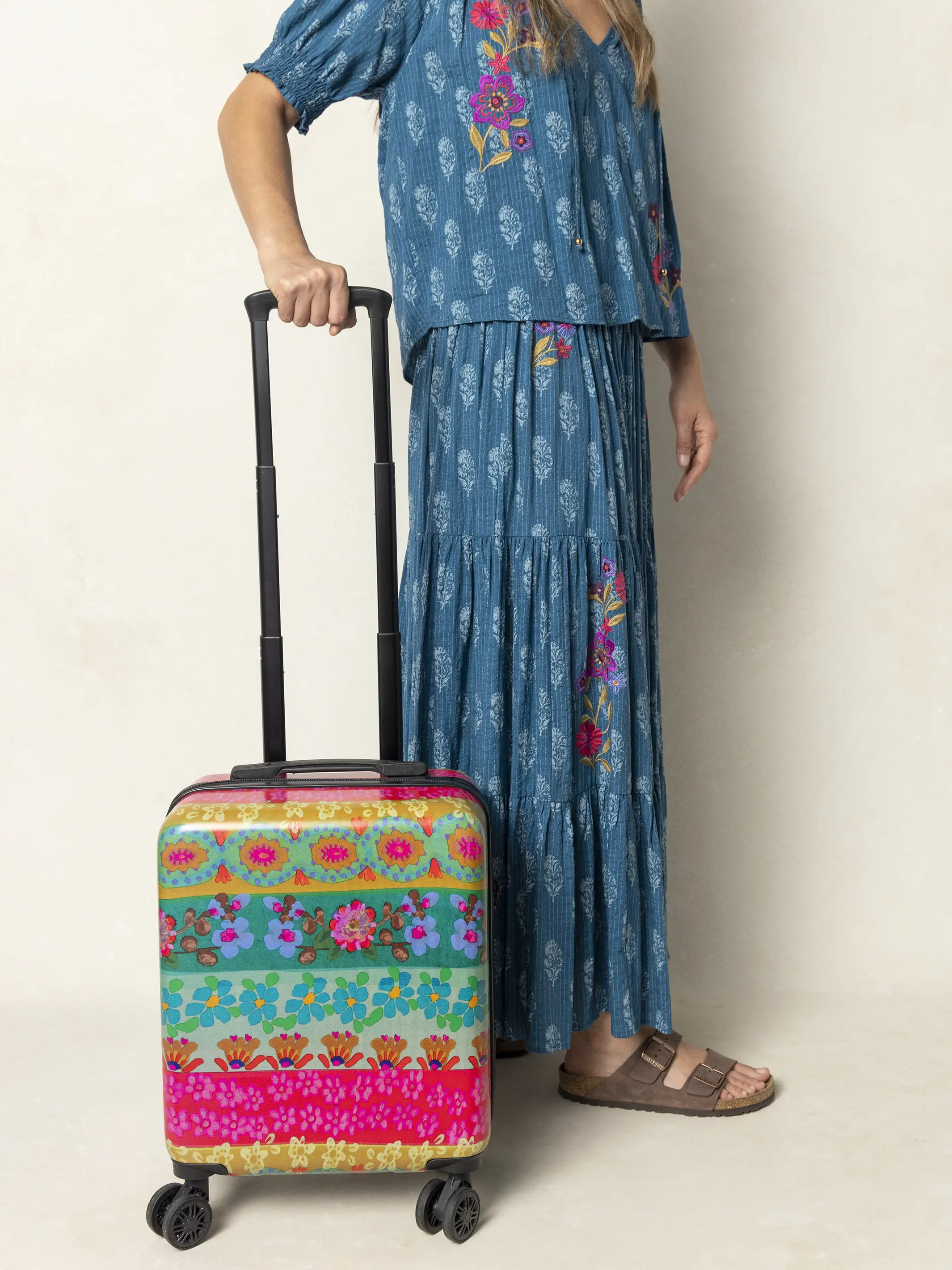 Mini Travel Happy Suitcase | Natural Life