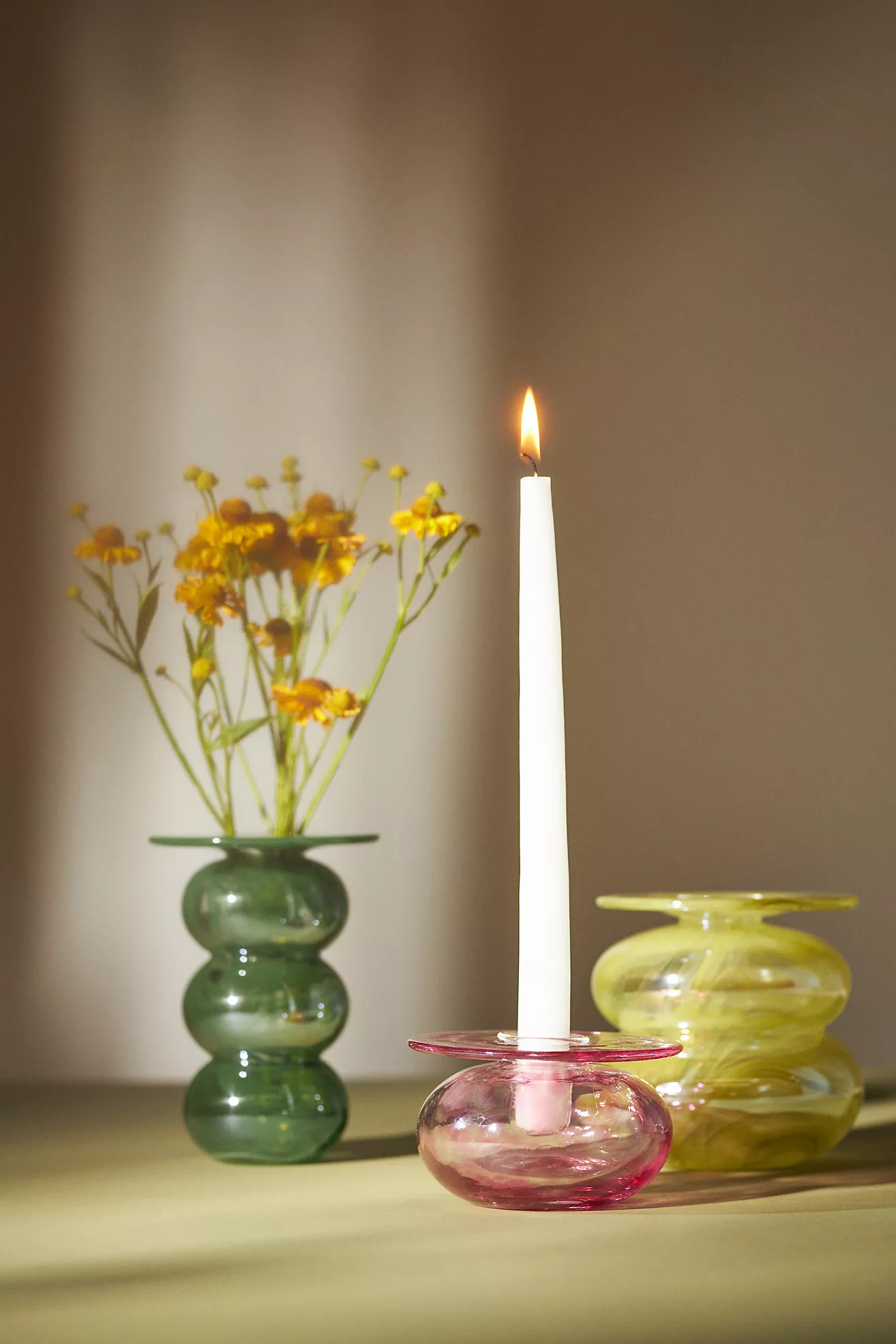 Bolla Glass Vase & Candle Holder | Anthropologie (UK)