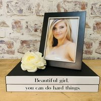 Personalized Coffee Table Books With Quotes, Bookcase Décor, Fashion Designer Books, Book Stack, Gift For Daughter, Wedding Gift, Baby | Etsy (US)