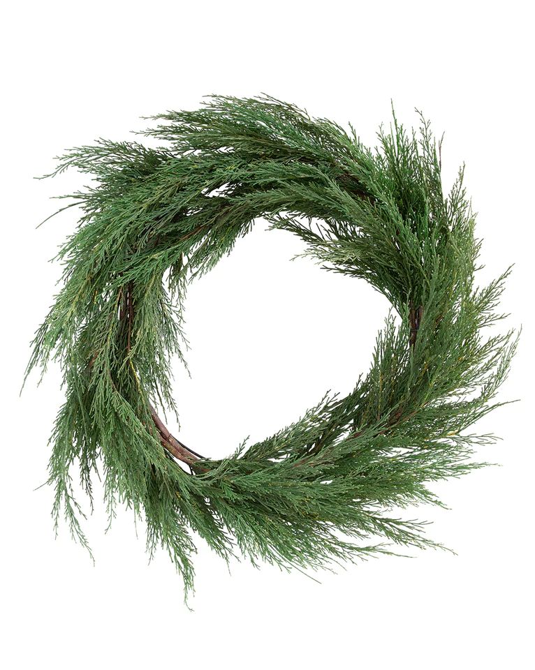 Faux Native Cedar Wreath | McGee & Co.