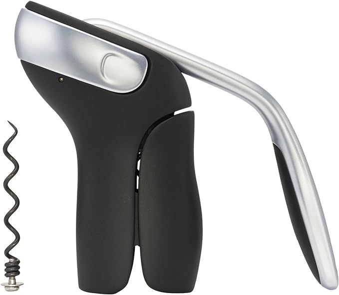 OXO 11147600 Steel Vertical Lever Corkscrew with Removable Foil Cutter, 2.1, Black/Silver | Amazon (CA)