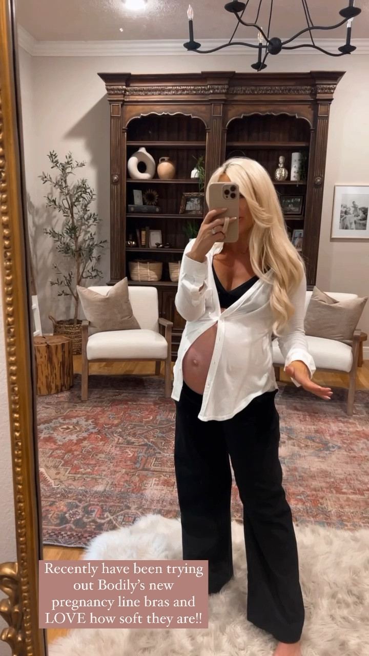 Hands down the softest maternity & postpartum bras🙌🏻 #maternity #pregnancy #nursingbra #bumpfriendly 

#LTKfindsunder100 #LTKbump #LTKstyletip