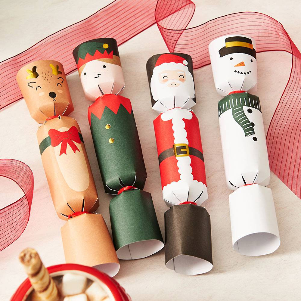 Christmas Character Party Crackers | Paper Source | Paper Source