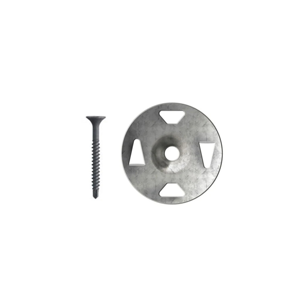 Schluter Systems 40 -Count 1-1/4-in Galvanized/Uncoated Kerdi-Board-ZT/-ZS Anti-Turn Washer one_size | KBZS35GT32Z | Lowe's
