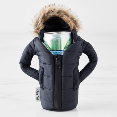 Puffin Parka Slim Can Cooler | Williams Sonoma | Williams-Sonoma