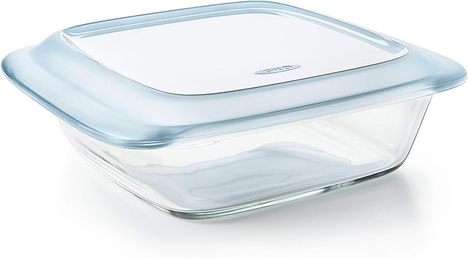 OXO Good Grips Glass 2 Qt Baking Dish with Lid | Amazon (US)