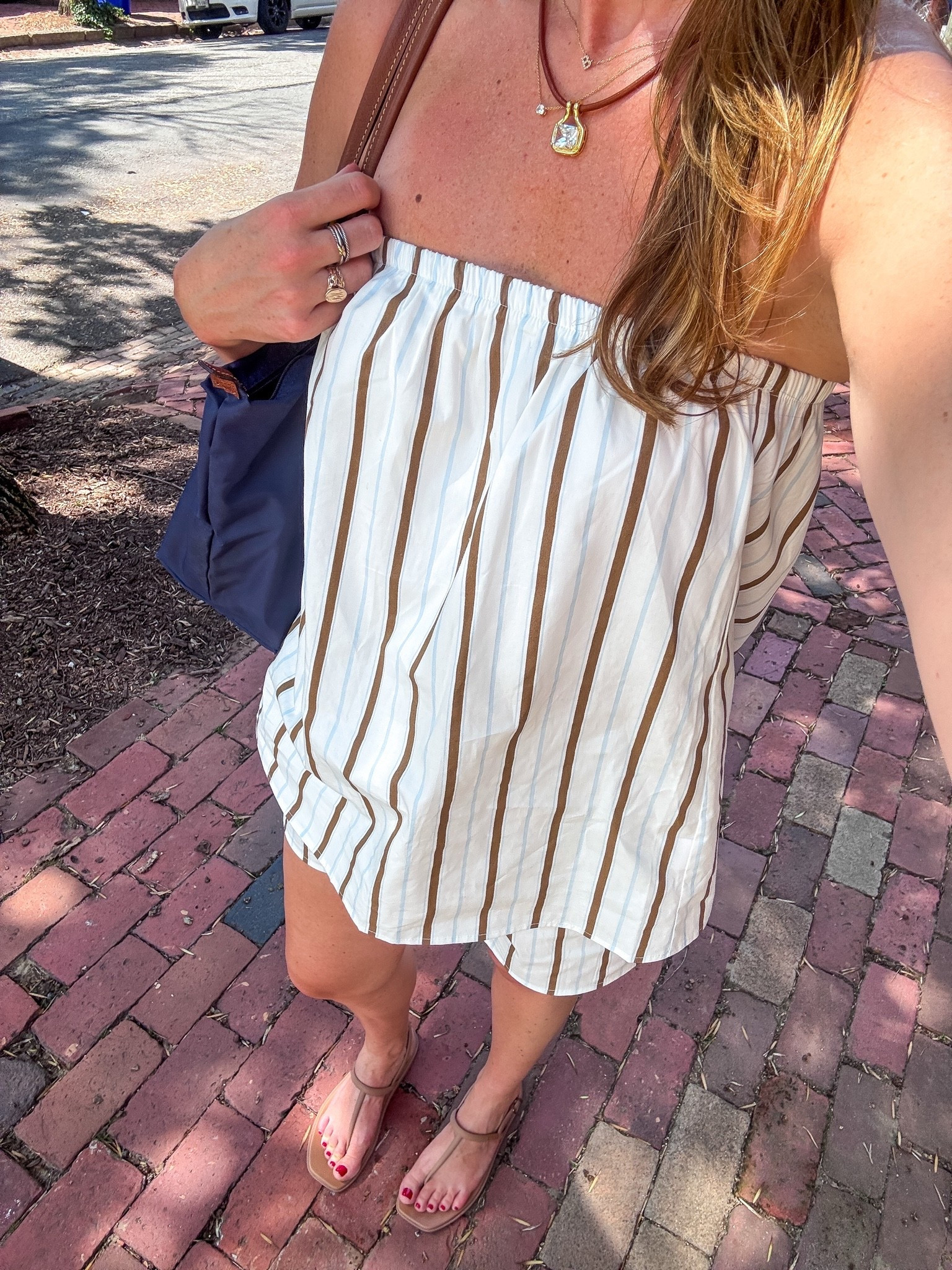 Love this striped strapless matching set! I sized up to get a bit more length

#LTKootd #LTKdayinmylife #LTKSeasonal