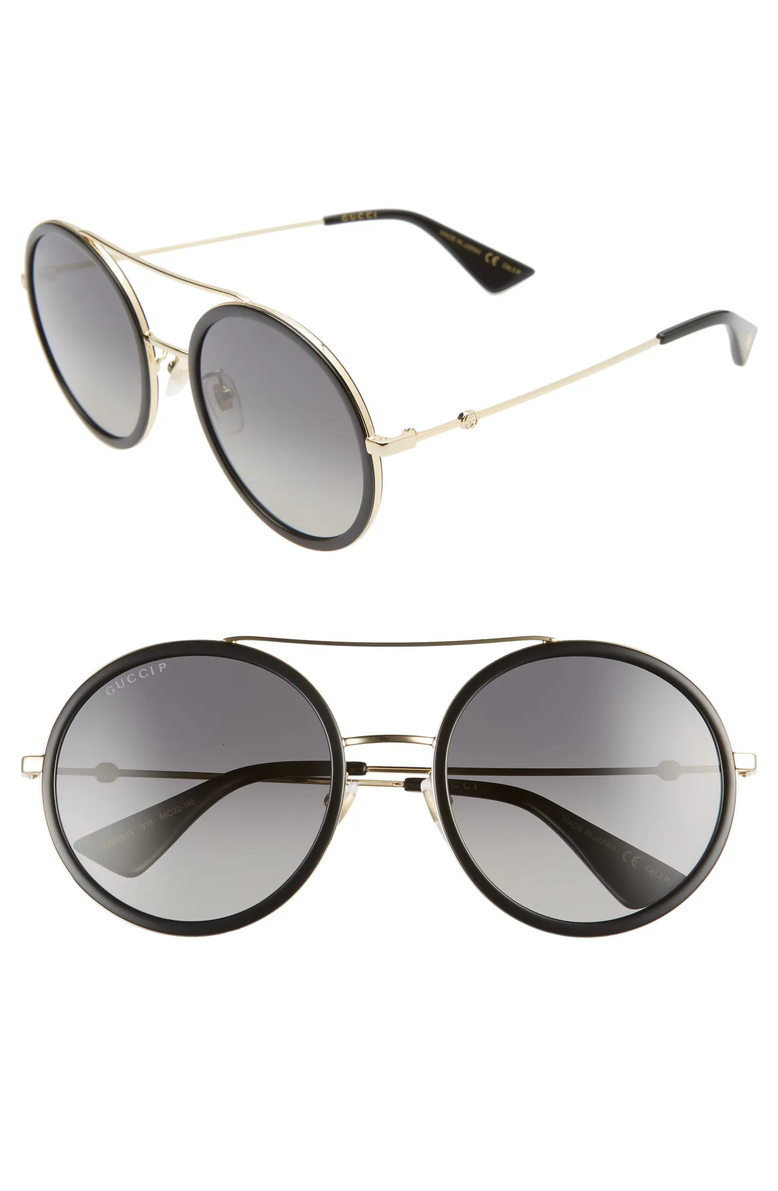 56mm Round Sunglasses | Nordstrom