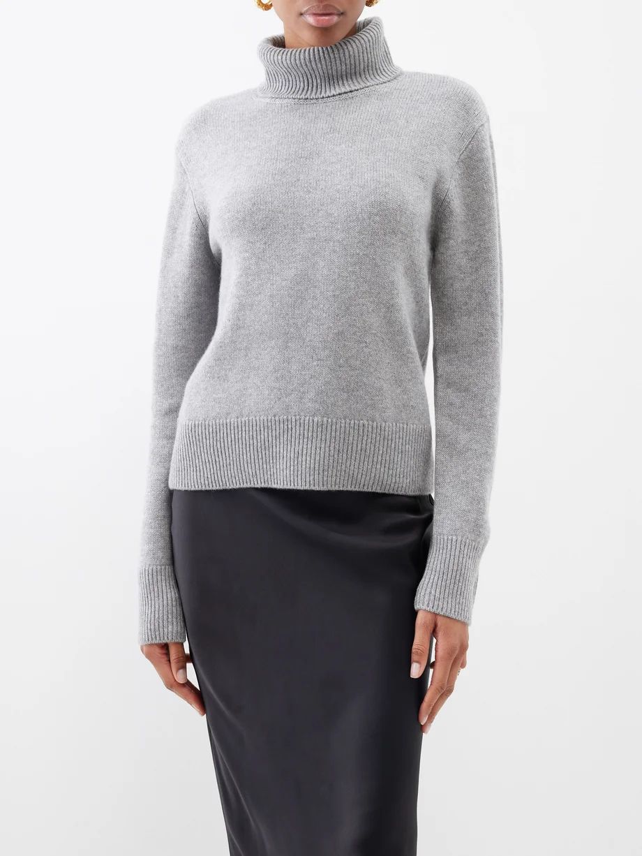 Roll-neck cashmere sweater | FRAME | Matches (UK)