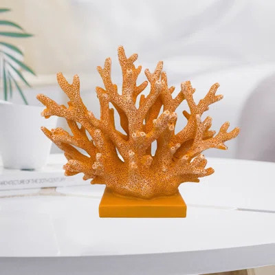 Coral Decorations, Resin Coral Sculptures, Suitable For Home Living Rooms, Entryway Cabinets, Shelves, And Tabletop Decorations | Wayfair North America