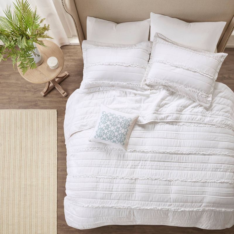 Alexis Ruffle Quilted Coverlet Set - 4pc | Target
