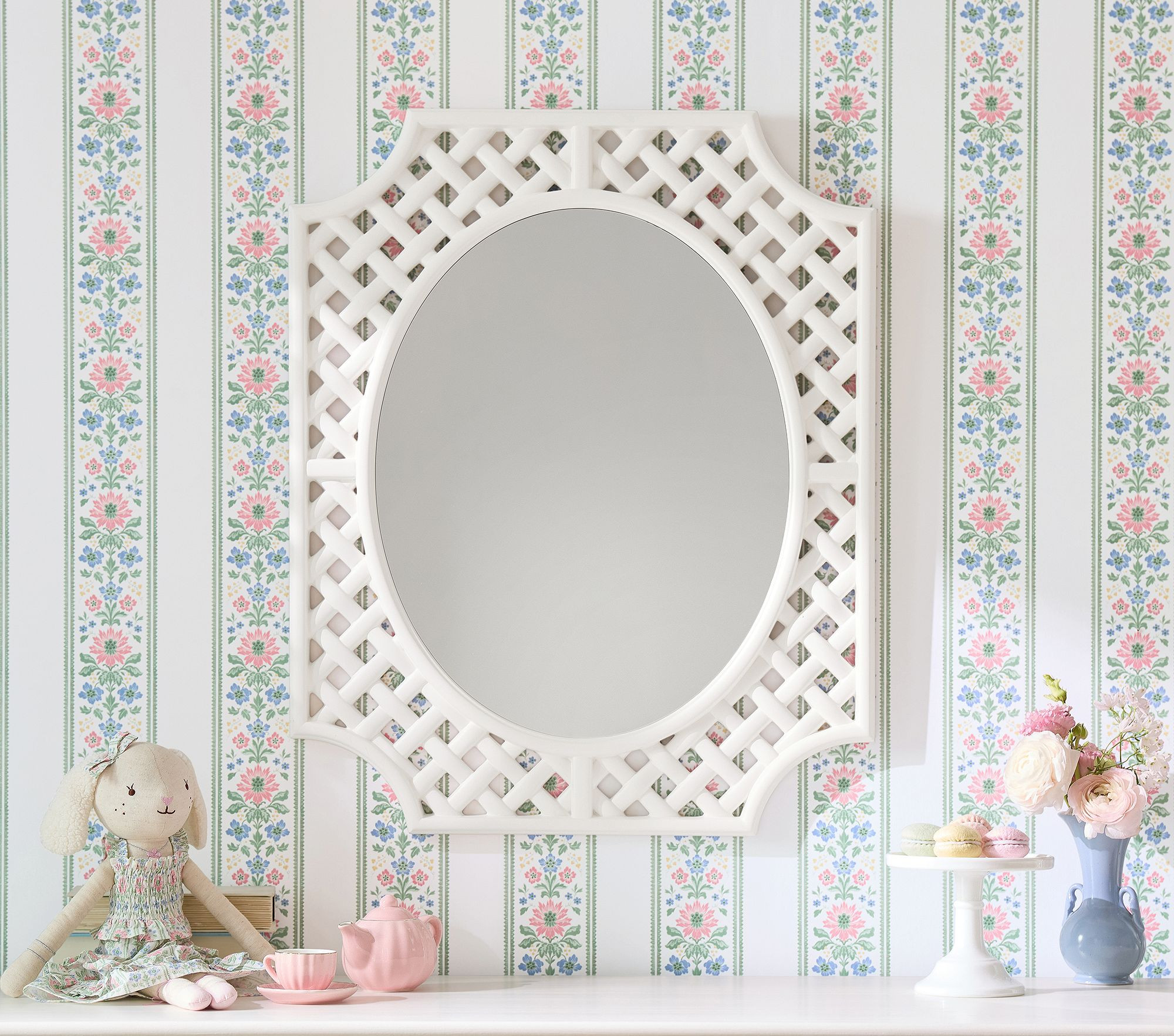 Lattice Mirror (24"x 30") | Pottery Barn Kids