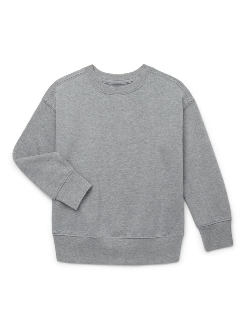 Athletic Works Boys Fleece Sweatshirt, Sizes 4-18 and Husky | Walmart (US)