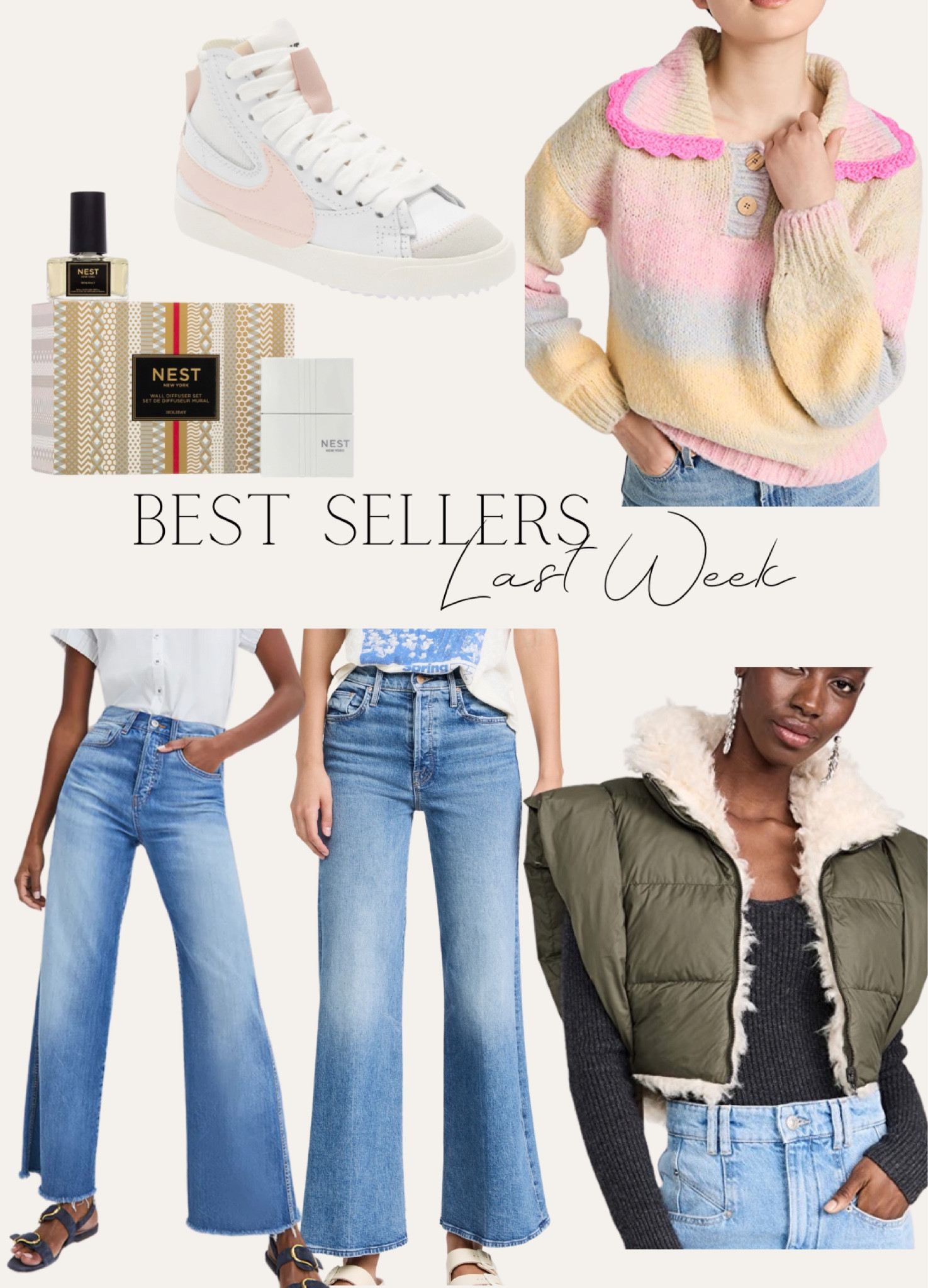 Best sellers last week￼

#LTKstyletip #LTKHoliday #LTKGiftGuide
