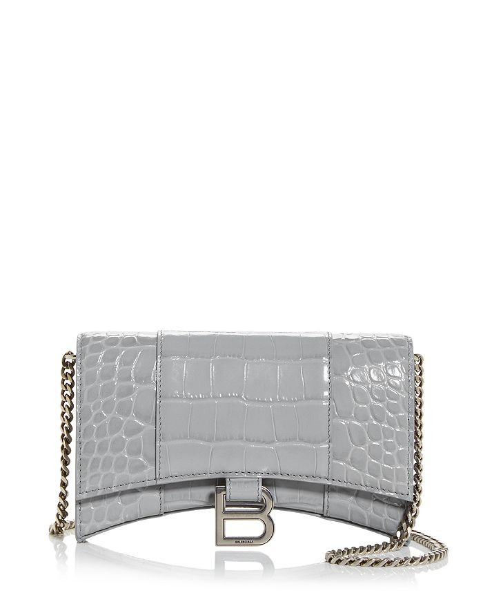 Hourglass Leather Chain Wallet | Bloomingdale's (US)