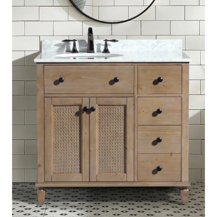 Primiano 36" W x 22" D x 34" H Bathroom Vanity Set | Wayfair North America