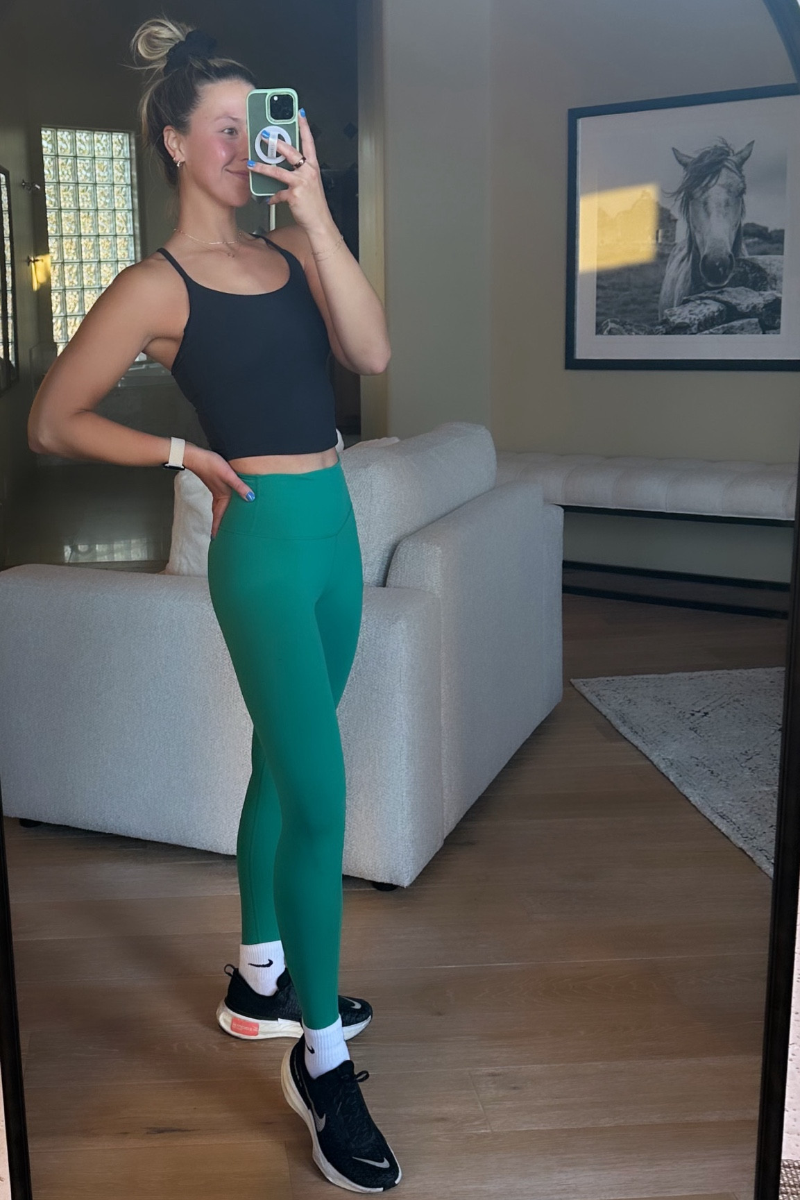 Still in my green era and loving these green leggings from #lululemon! This #target workout top is also so good! 

#LTKstyletip #LTKfitness