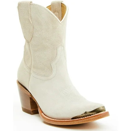 Idyllwind Women s Wheels Western Booties Round Toe Ivory 7 1/2 M US | Walmart (US)