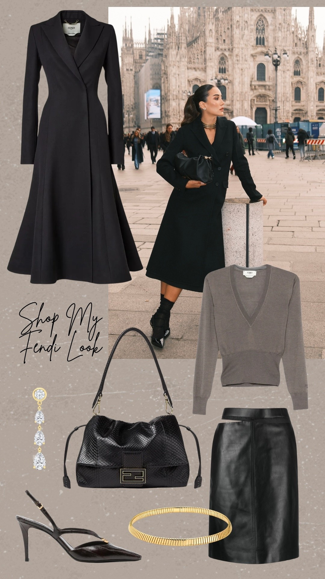 MFW Fendi look ✨

#LTKdayinmylife #LTKootd