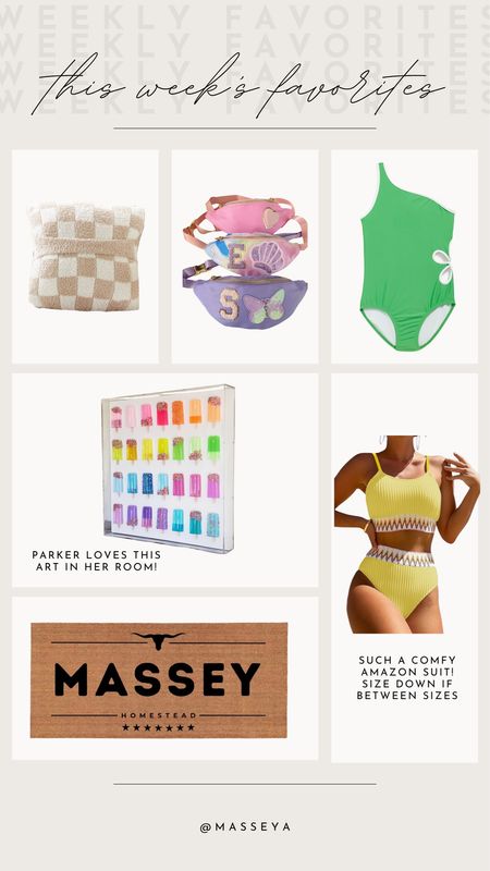 Rounding up this week’s favorites! Love the Old Navy swim for the kids! 

weekly favorites, bestsellers, our favorites, amazon swim, Etsy art, the styled collection, Etsy home 

#LTKhome #LTKsalealert #LTKswim