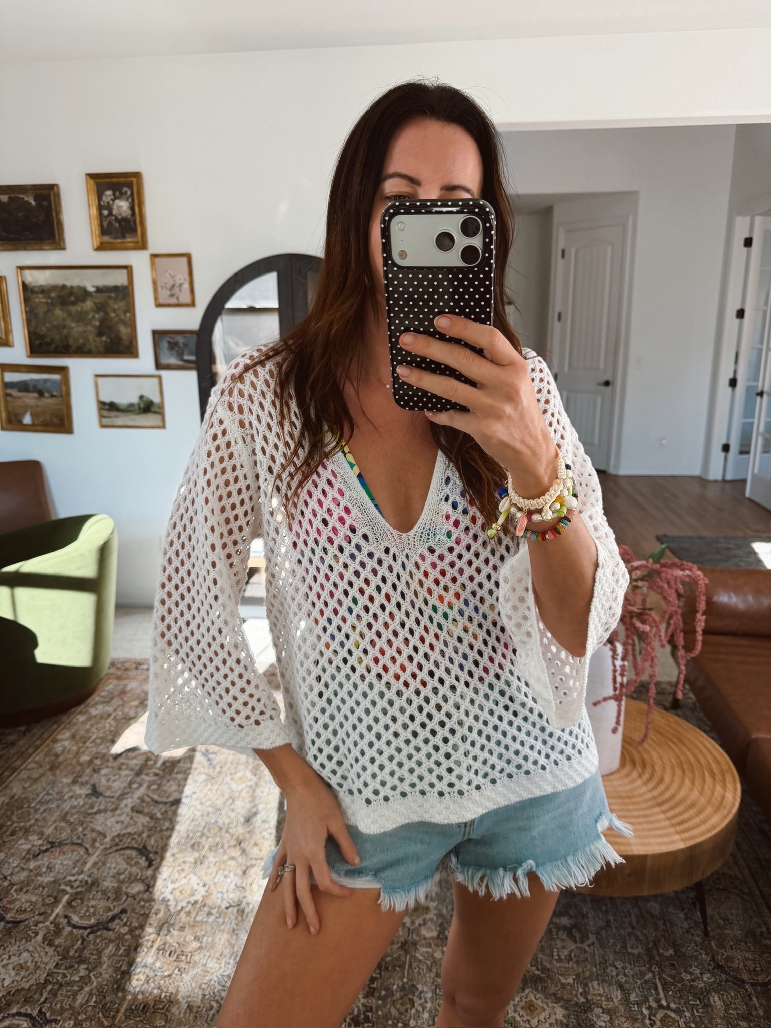 I’m obsessed with this white crochet too! Perfect to use as a swim cover up! 

#LTKSwim #LTKTall #LTKootd