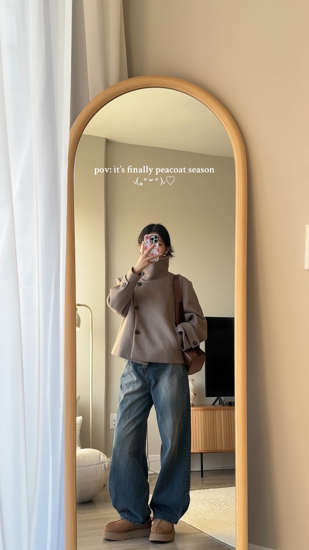 my new peacoat 🫶

#LTKootd #LTKHoliday