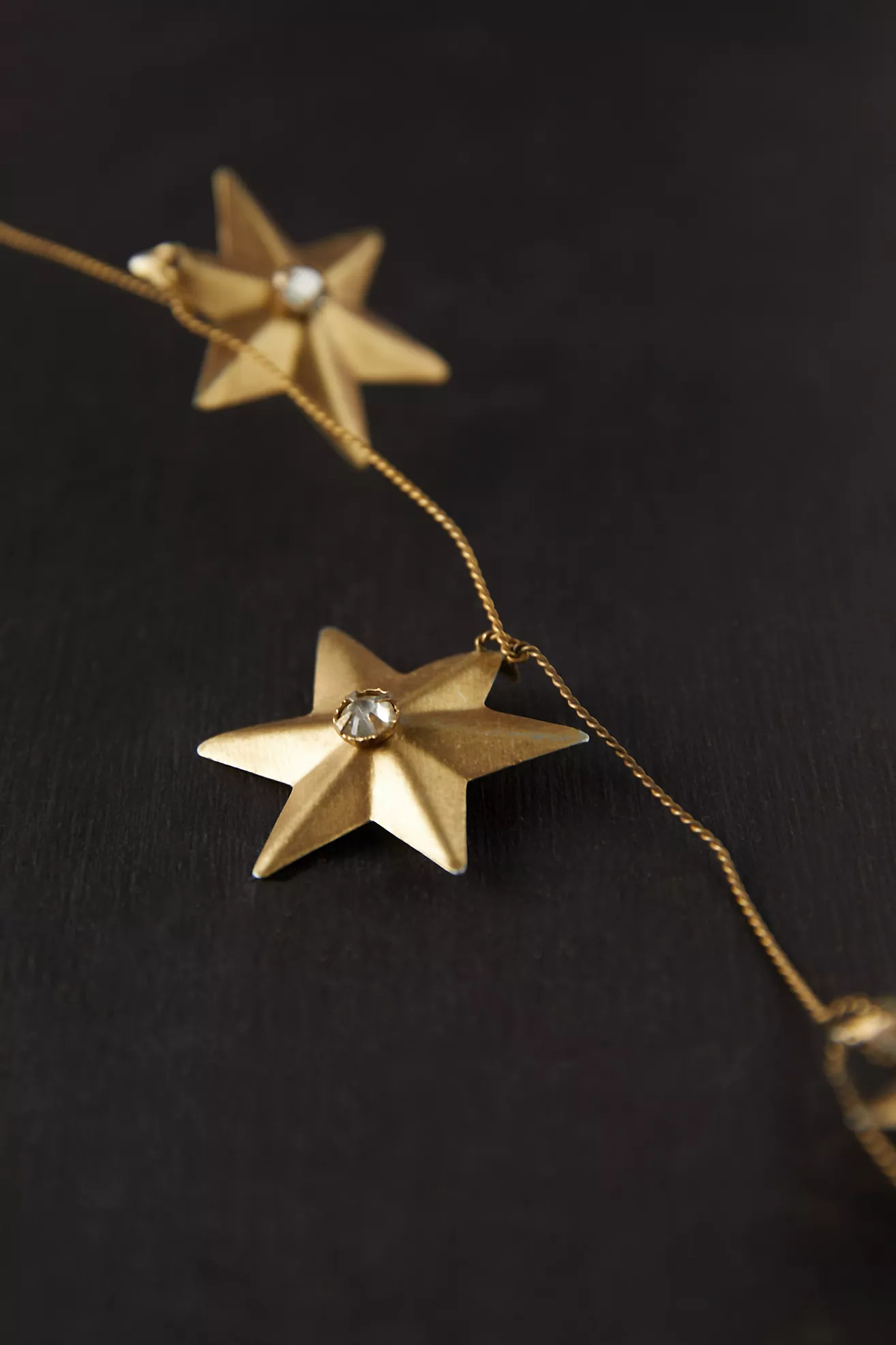 Iron Celestial Star Garland | Anthropologie (US)