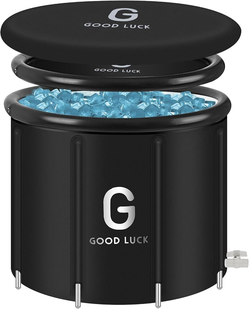 Ice Bath Tub for Athletes, Upgraded Cold Plunge Tub Outdoor, Portable Ice Bath for Cold Water The... | Amazon (US)