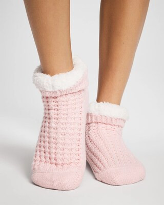 Women's Slipper Socks in Pink | Soma | SOMA