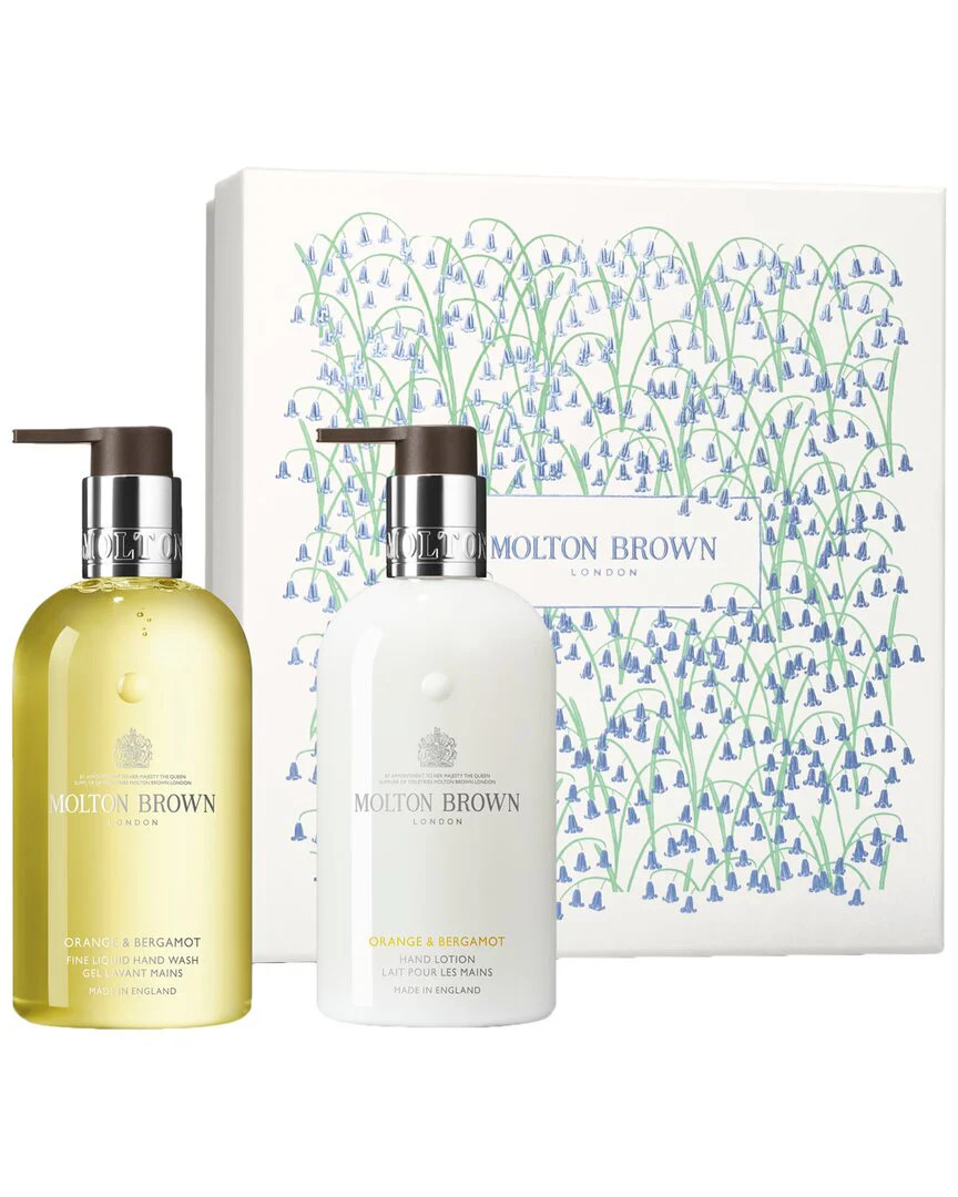 Molton Brown London Unisex 2 x 10oz Orange & Bergamot Hand Care Gift Set | Shop Simon