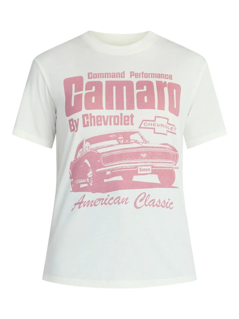 Chevy Camaro Women's Graphic Tee with Short Sleeves, Sizes XXS-XXL | Walmart (US)