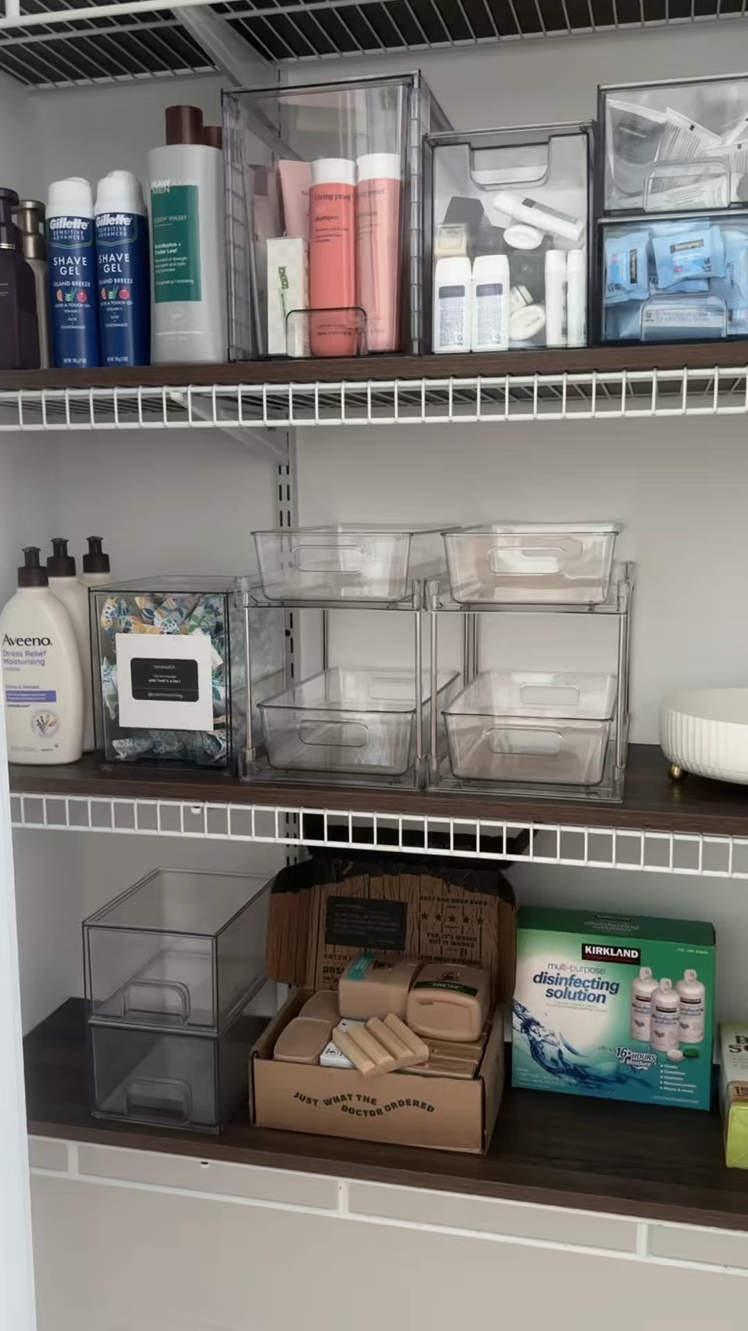 didn’t want to completely redo the bathroom closet but hated that nothing would’ve stood up straight/would’ve kept falling over— so went to Home Depot and found shelves that were the perfect fit and am loving how they look now!! 

#LTKFindsUnder50 #LTKHome #LTKSaleAlert