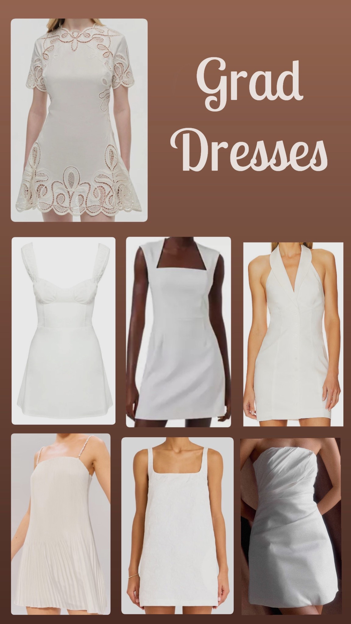 Graduation dresses for high school and college! 

#LTKFindsUnder100 #LTKParties #LTKStyleTip