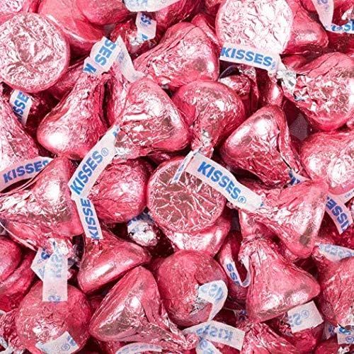 Pink Hershey's Kisses Candy 1lb | Amazon (US)