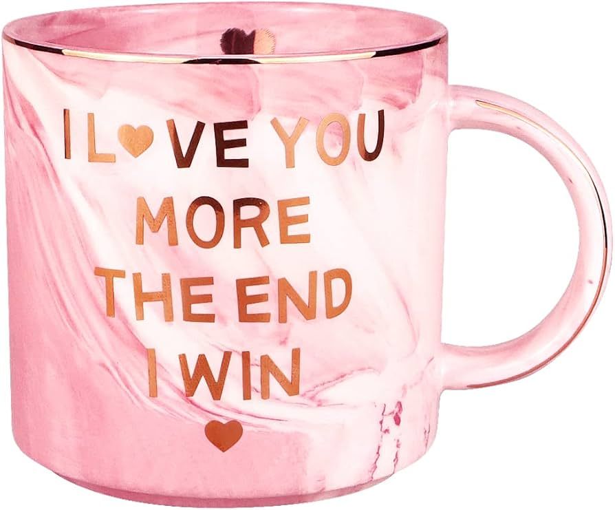 I Love You More The End I Win Mug - Valentines Day Gifts for Her,Birthday Mothers Day Gifts for W... | Amazon (US)