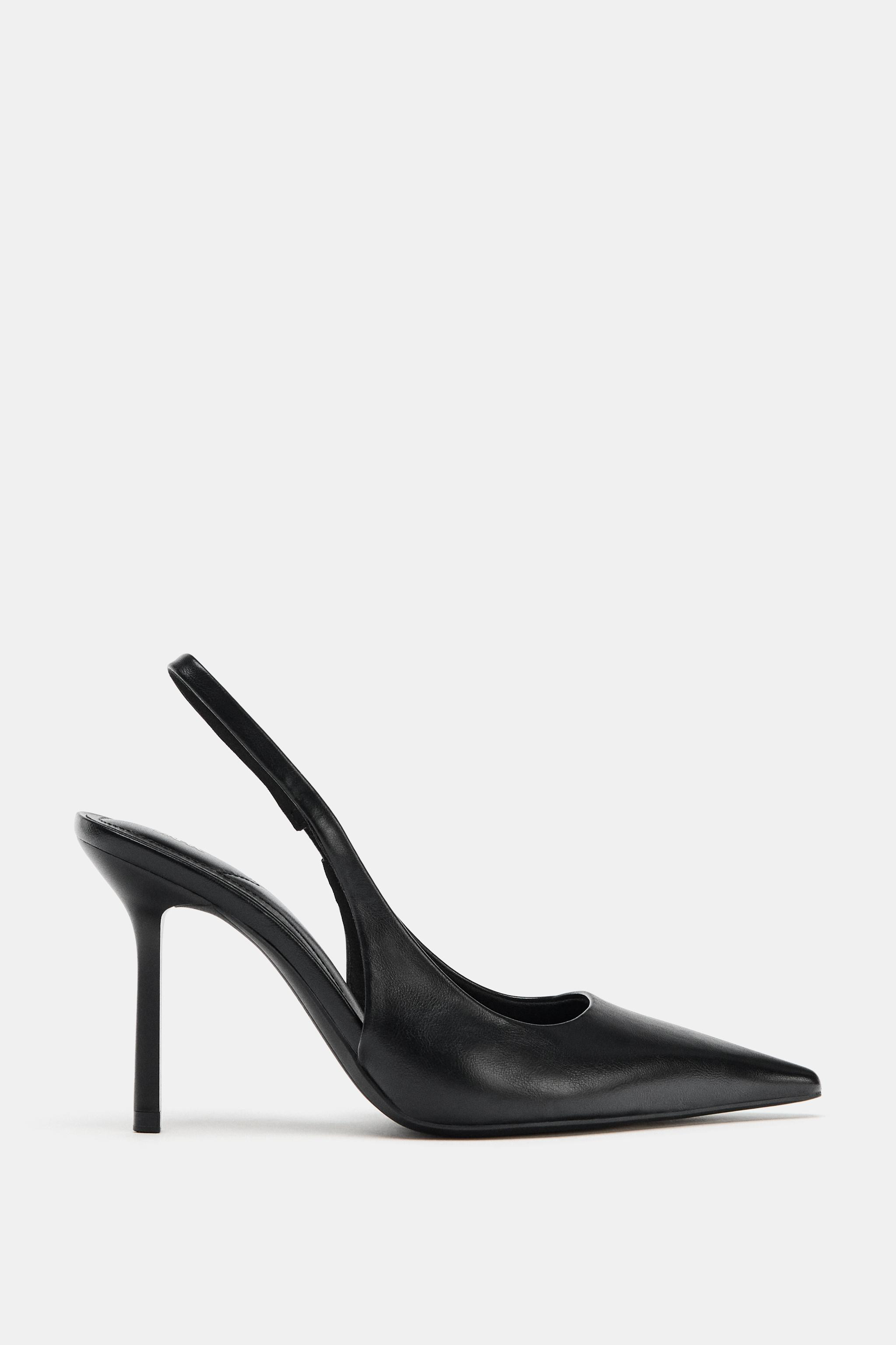 HIGH-HEEL SLINGBACK SHOES | Zara AU