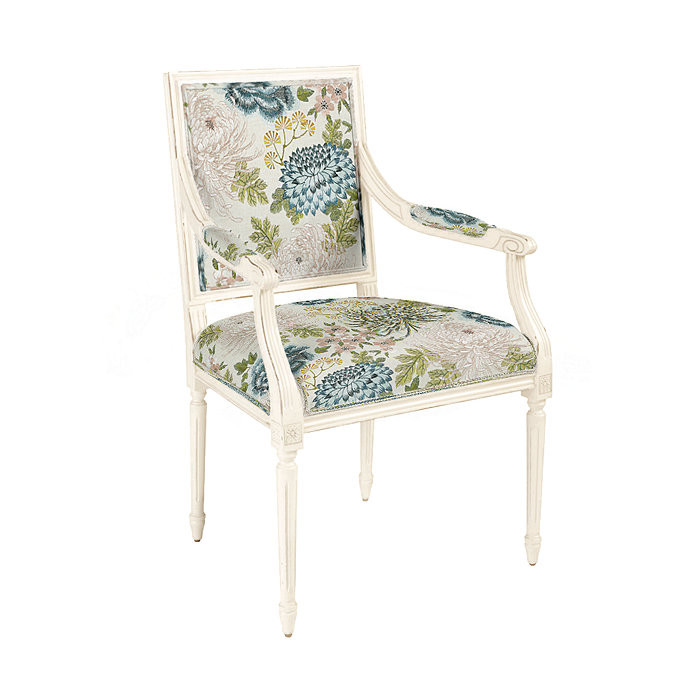 Square Back Louis XVI Armchair | Ballard Designs | Ballard Designs, Inc.