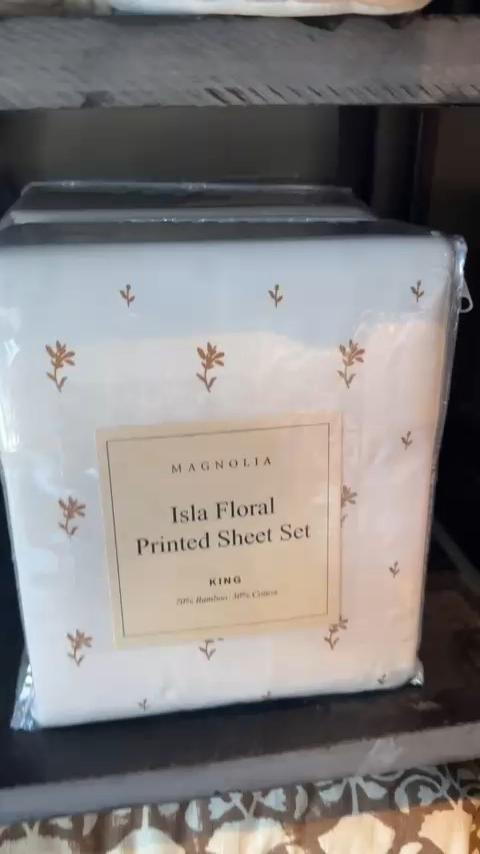 Cute sheets from Magnolia  

 #LTKHome