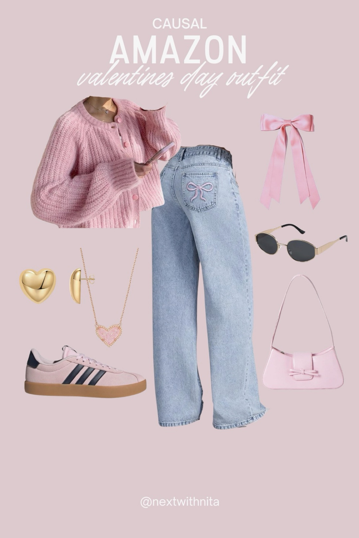 Causal Valentines Day Outfit ideas! 💓💓

#LTKShoeCrush #LTKItBag #LTKStyleTip